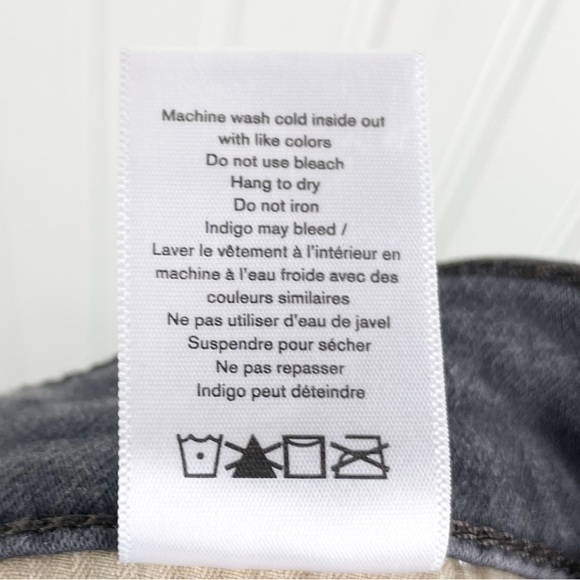 Rag and Bone Fit 2 Noel Dark Indigo Slim Fit Brushed Loopback Jeans Size 32W 32L - Picture 7 of 10